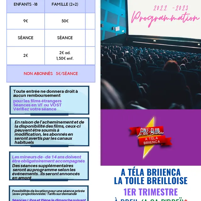 Ciné club ATB Breil