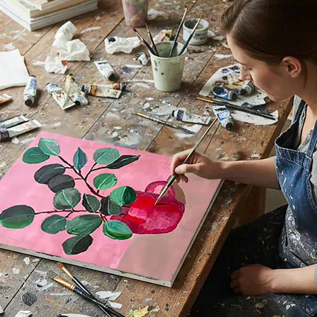 Stage découverte peinture acrylique_Annecy