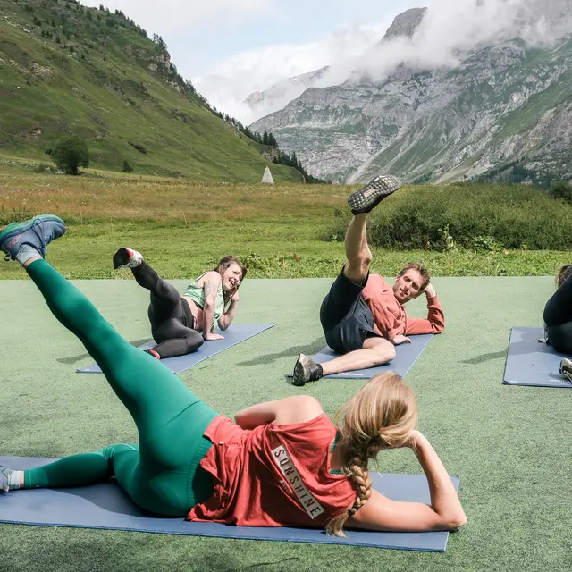 Pilates classes Val d Isere Val d Isere Alps ski resort and winter sports