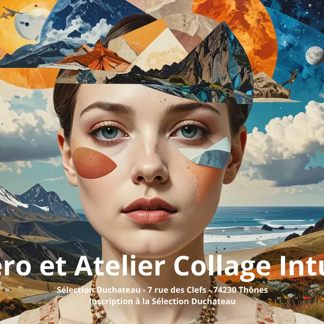 Atelier collage intuitif et apéro_Thônes