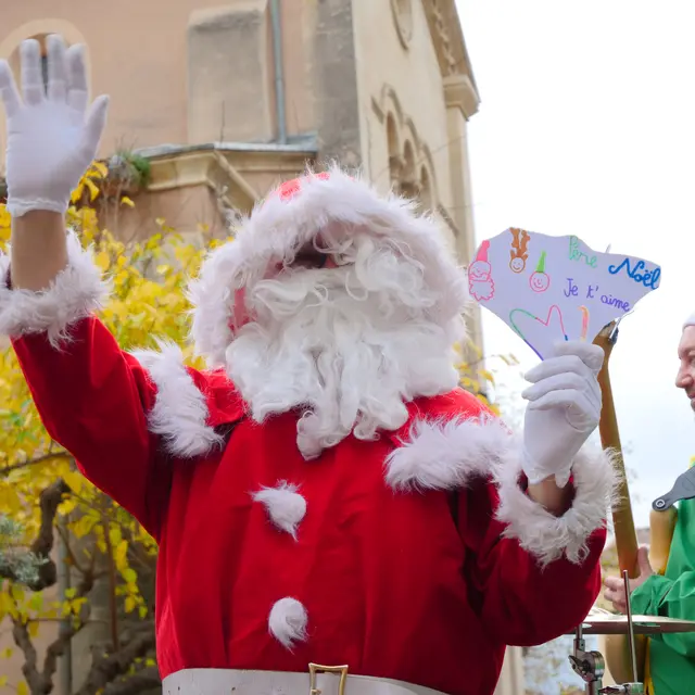 Père Noël à Saint-Cyr-sur-Mer