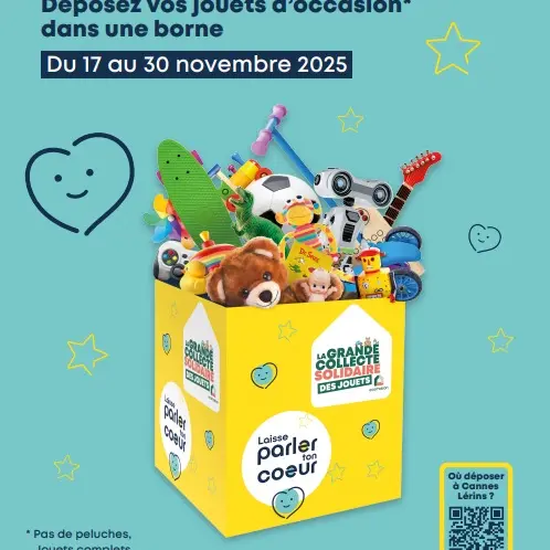 Grande Collecte Solidaire des Jouets - 2025_Mandelieu-La Napoule