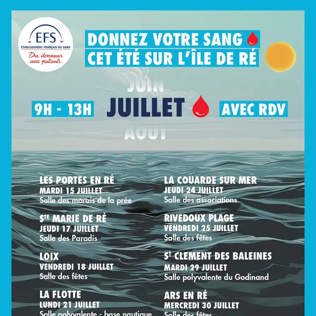 Don du sang_Saint-Clément-des-Baleines