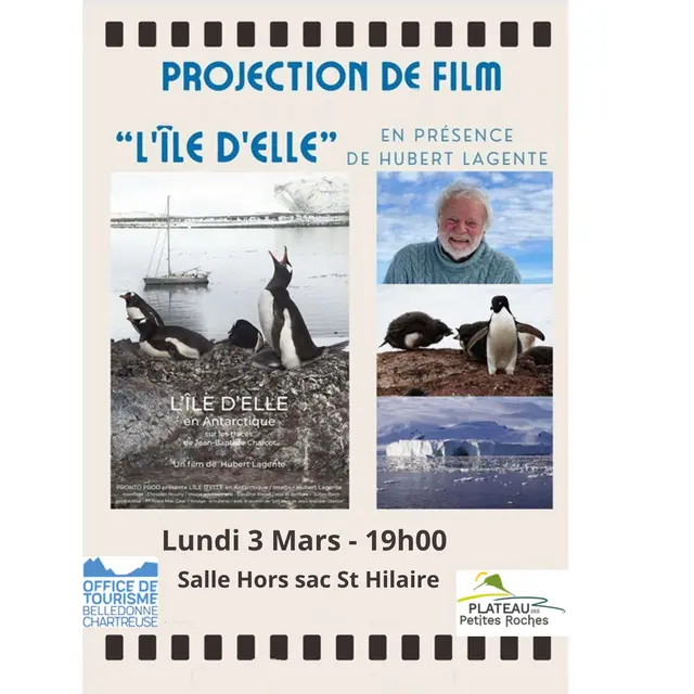 Projection film 'l'île d'Elle' en présence de Hubert Lagente_Plateau des Petites Roches