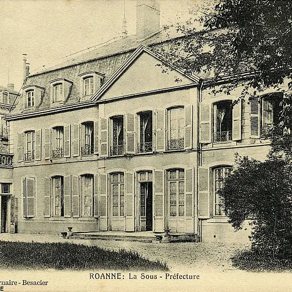 Visite De la Rue Brison à la Sous-Préfecture._Roanne