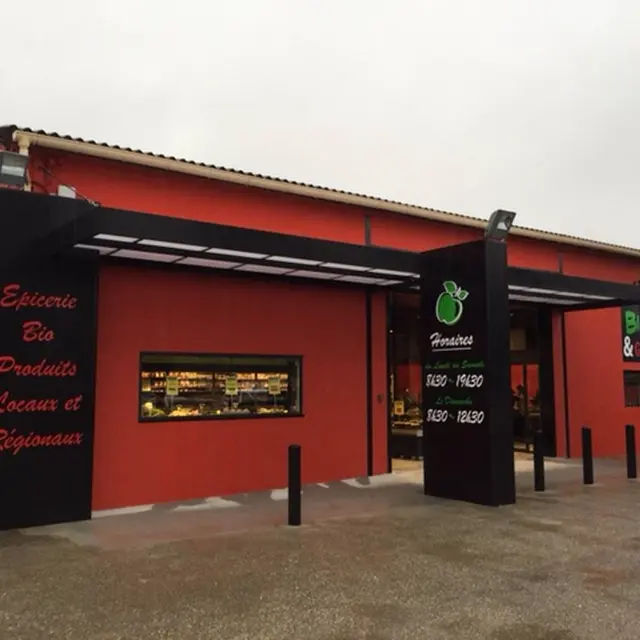 Le marché bio et gourmand