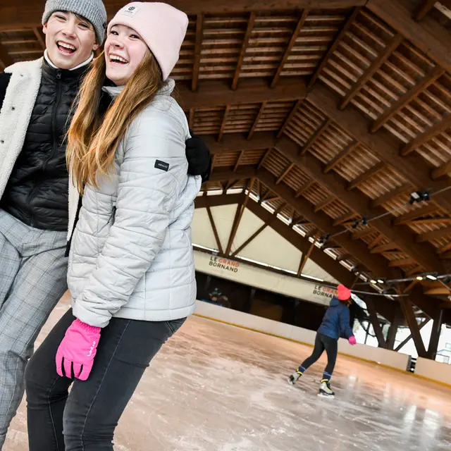 Patinoire au Grand-Bornand