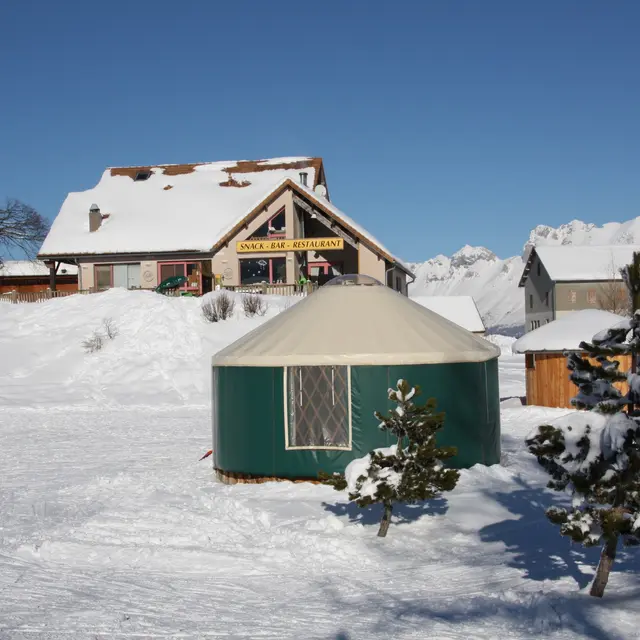 Foyer de ski de fond du Col du Festre, Dévoluy, Hautes-Alpes