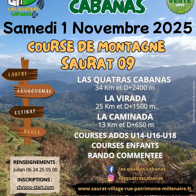 TRAIL LAS QUATRAS CABANAS