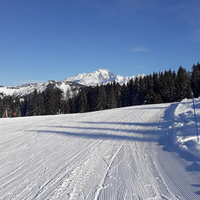 Le Mont Lachat - Départ Les Maigres