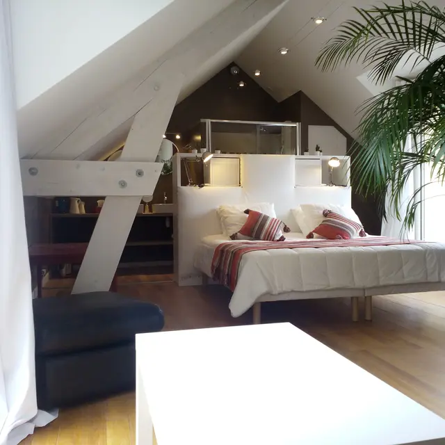 Chambre, B&B Loft Trotters, l'Etang-la-Ville
