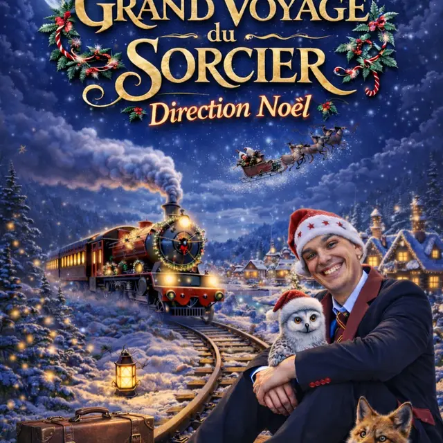 Spectacle - « Le Grand Voyage du Sorcier, direction Noël »_Saint-Tropez