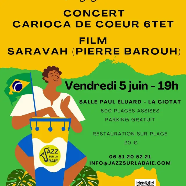 Soirée Jazz Brésilien : concert et film_La Ciotat