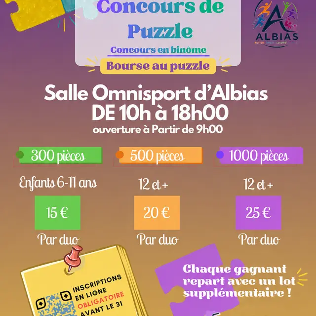 Affiche Concours et Bourse