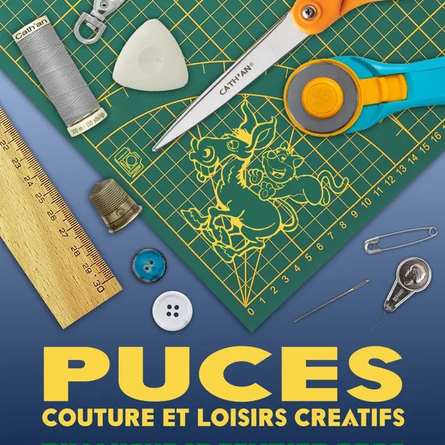 Puces, couture et loisirs créatifs_Saint-Loup