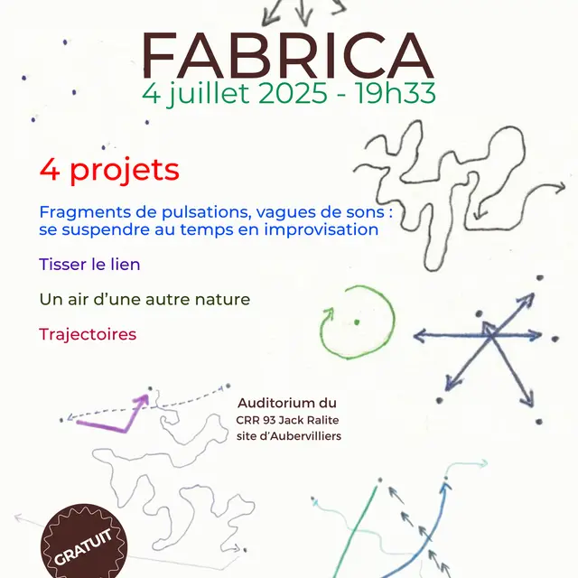 Concert - FABRICA avec Philippe Pannier_Aubervilliers
