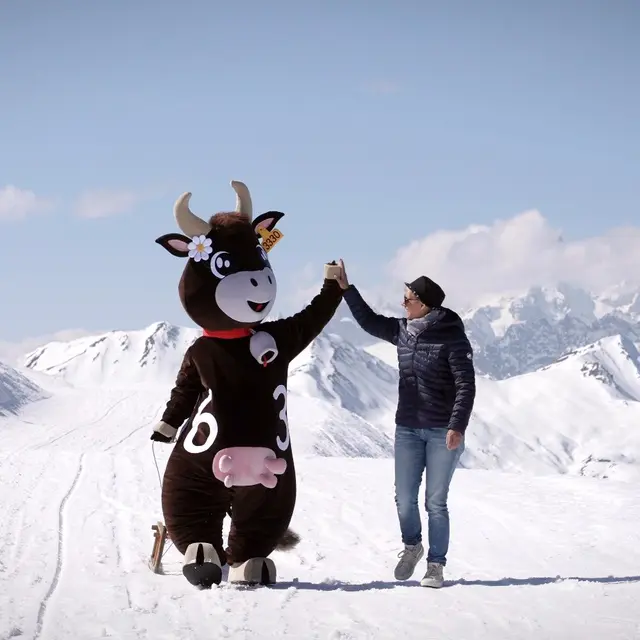 Rencontre avec Suzette la vachette_Val de Bagnes