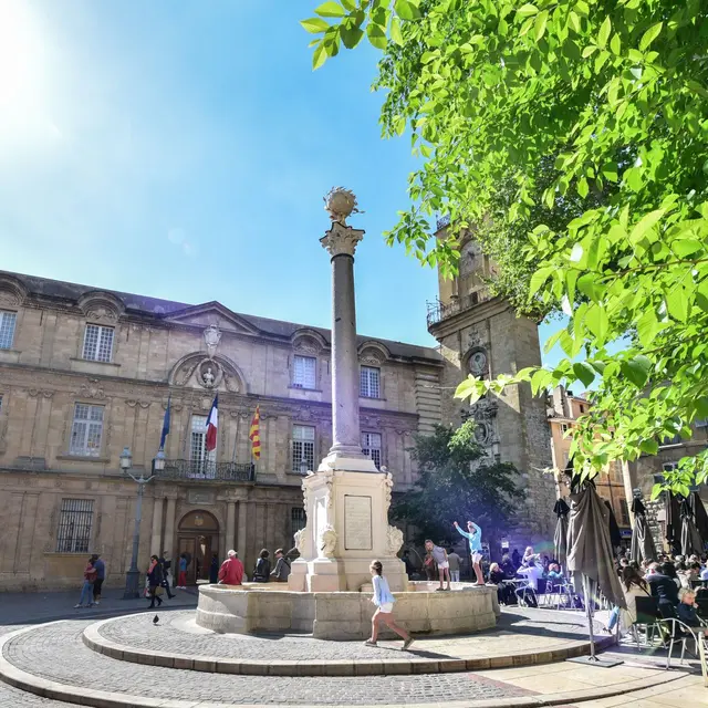 Fontaine de l'Hôtel de Ville_Aix-en-Provence