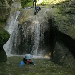 Parcours canyoning - St Franc