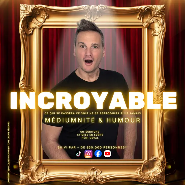 Spectacle - Nicolas-David Paris Incroyable_Toulon