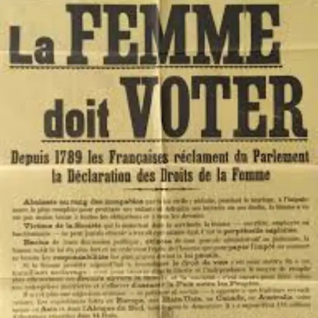 Droit de vote des femmes