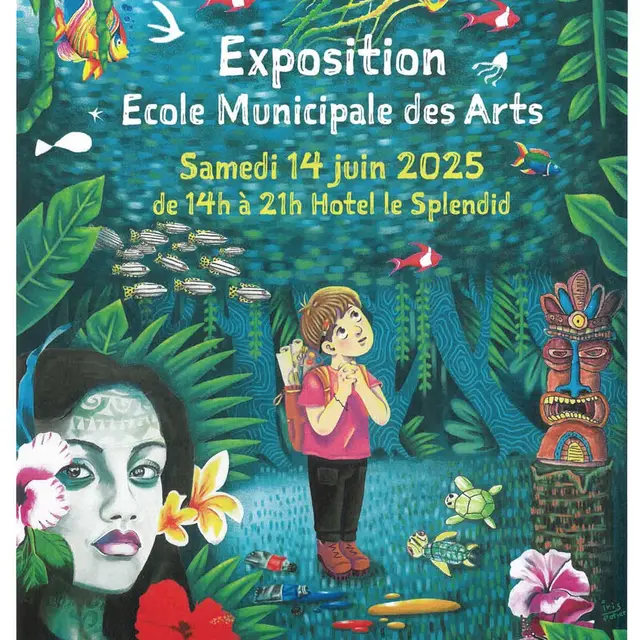 Exposition de l'école Municipale des Arts  au Splendid - Allevard