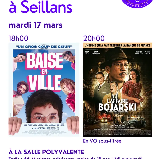 Cinéma au village de Seillans - 2 séances_Seillans