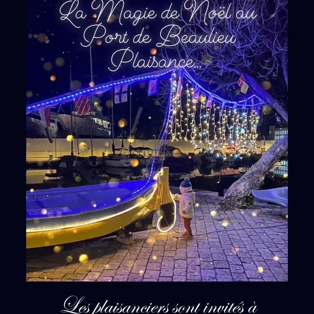 Concours d'illuminations des bateaux du Port de Beaulieu Plaisance_Beaulieu-sur-Mer