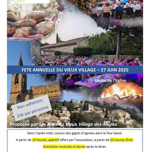 Fête du vieux village des Angles_Les Angles