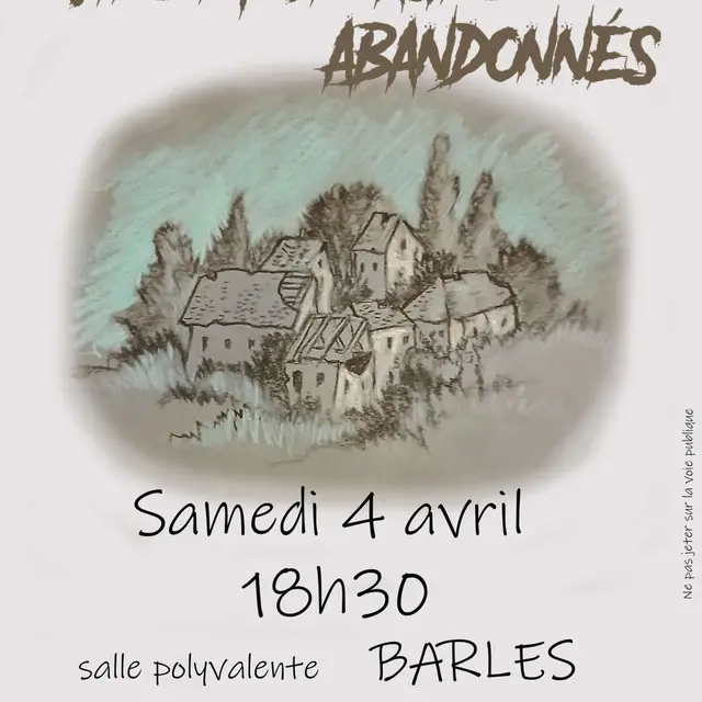Histoires et contes sur la vie et les villages abandonnés de la Vallée du Bès_Barles