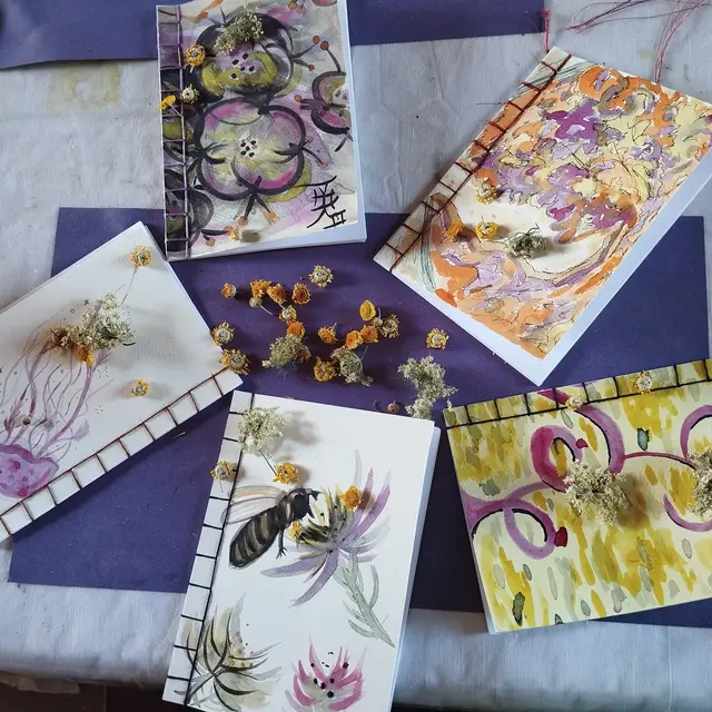 carnets encres végétales