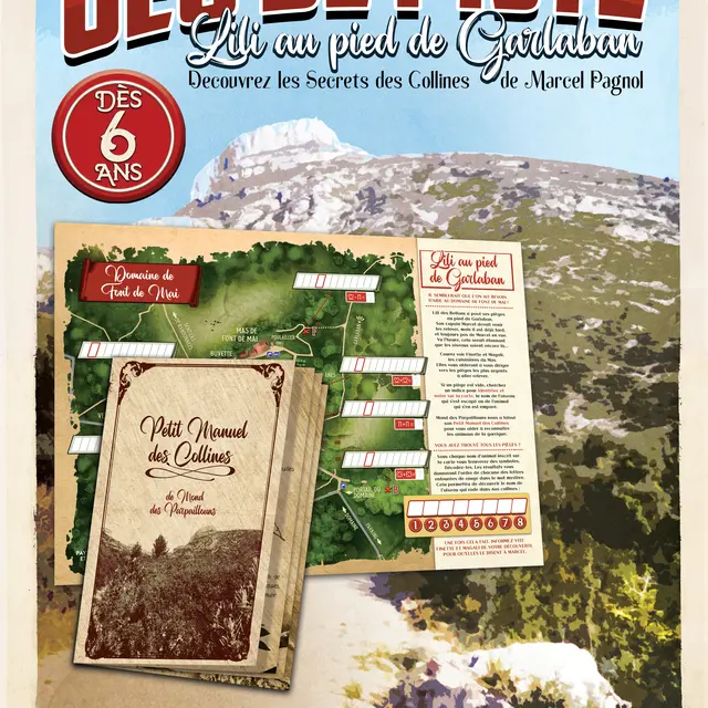 Affiche Jeu de Piste Lili au pied de Garlaban
