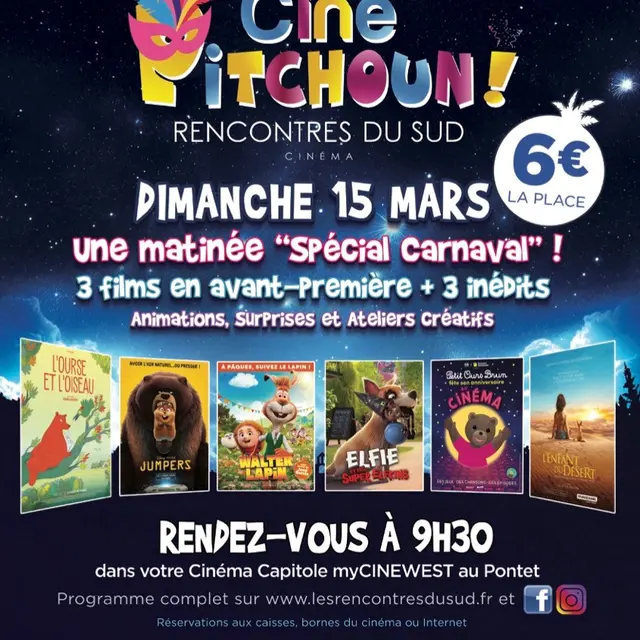 Ciné Pitchoun dans les «Rencontres du Sud»_Le Pontet