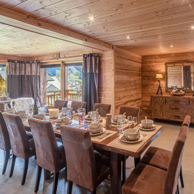 Salle à manger -  Chalet Savoyard