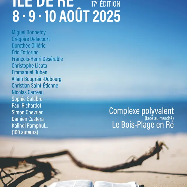 Salon du livre Ile de Ré - « L'île aux livres »_Le Bois-Plage-en-Ré