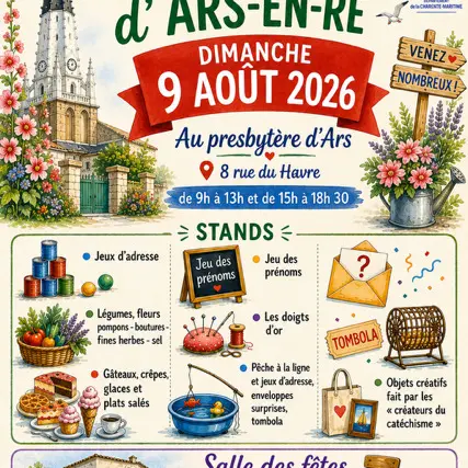 Kermesse paroissiale_Ars-en-Ré