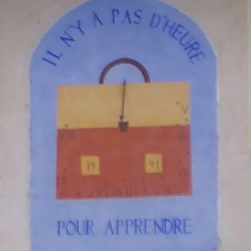 Cadran solaire de Névache