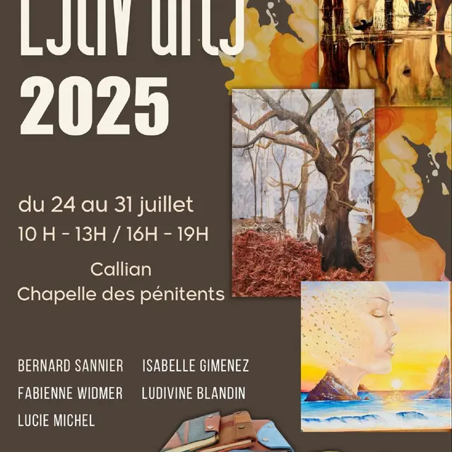 Exposition Estiv'arts à la chapelle_Callian