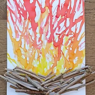 Atelier Art préhistorique : le feu_Cluses