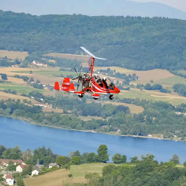 Vol ULM lac Paladru