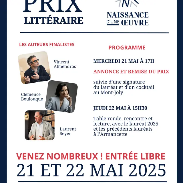 Prix Littéraire : Naissance d'une Oeuvre