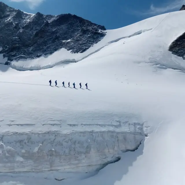 randonnée glaciaire