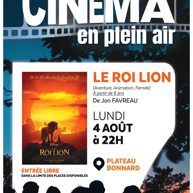 Cinéma en plein air - Le roi Lion (version film)_Le Cannet
