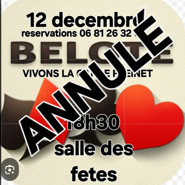 Concours de Belote et Tarot_La Garde-Freinet