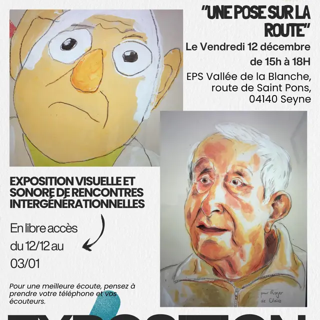 Vernissage : Une Pose sur la Route_Seyne