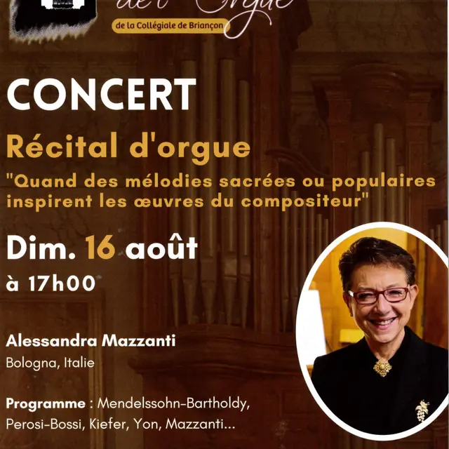 Concert de l'Orgue de la Collégiale_Briançon