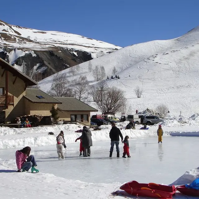 Patinoire naturelle d'Arsine