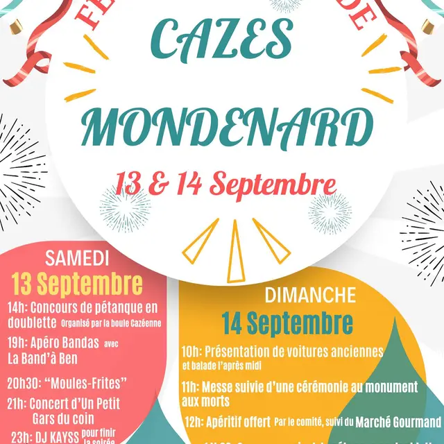 Grande fête de Cazes-Mondenard_Cazes-Mondenard