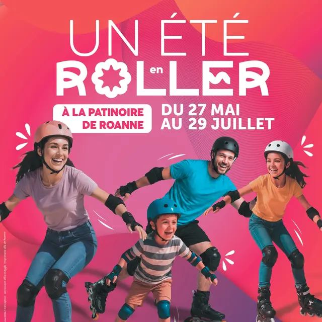 Piste de rollers à la patinoire_Roanne