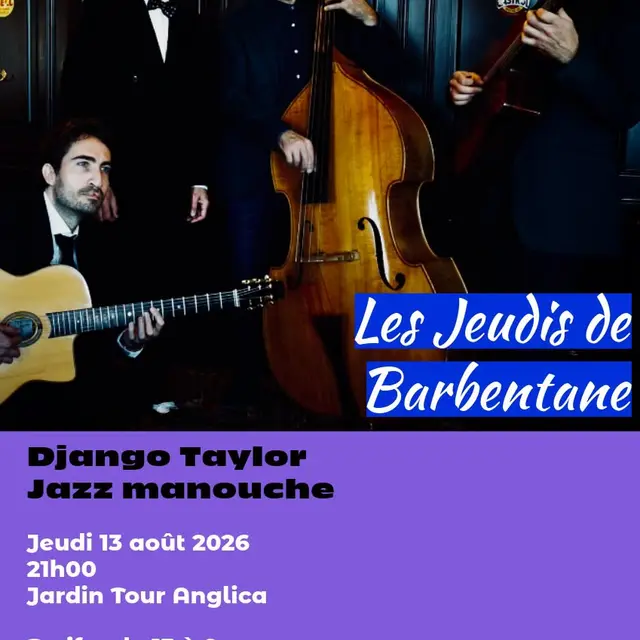Les Jeudis de Barbentane - Django Taylor_Barbentane